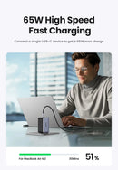 Carregador Rápido UGREEN GaN 65W