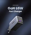 Carregador Rápido UGREEN GaN 65W