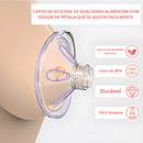 Bomba de Leite Elétrica Recarregável - Amamente com Mais Conforto! 🌸