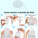 Bomba de Leite Elétrica Recarregável - Amamente com Mais Conforto! 🌸