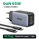 Carregador Rápido UGREEN GaN 65W