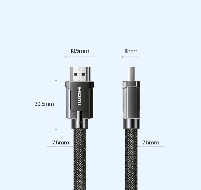 Cabo HDMI 2.1 UGREEN 8K – Imagem e Som em Outro Nível