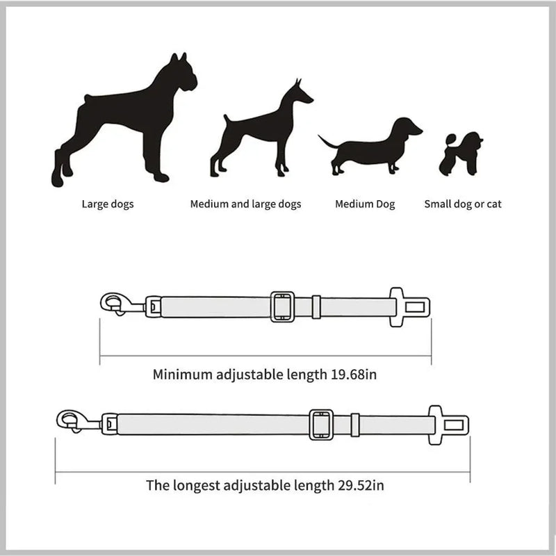 Cinto de segurança para animais de estimação