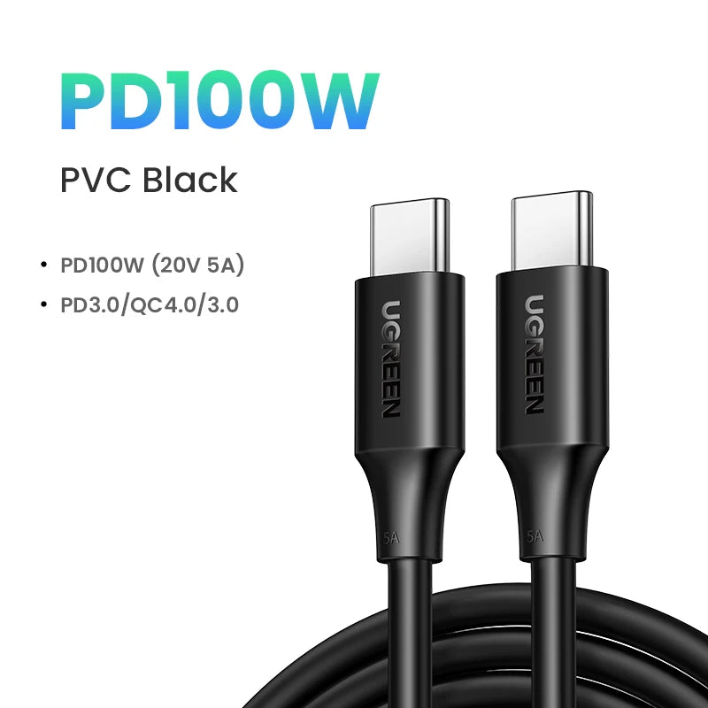 Cabo USB tipo C para USB tipo C UGREEN