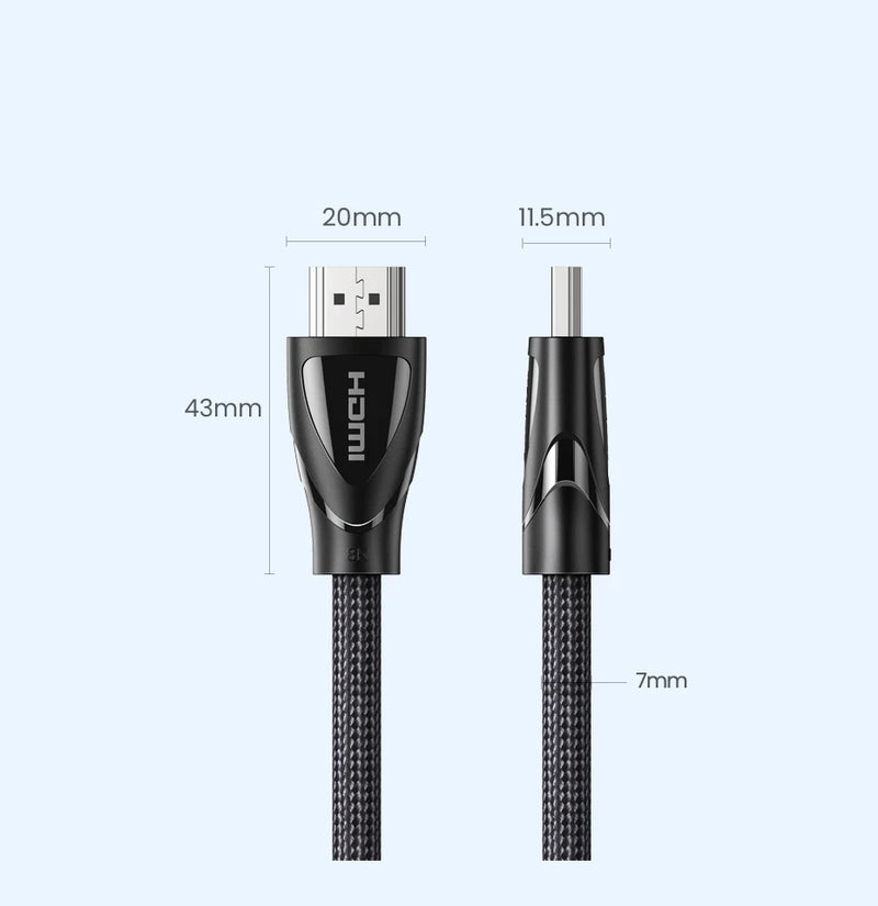 Cabo HDMI 2.1 UGREEN 8K – Imagem e Som em Outro Nível