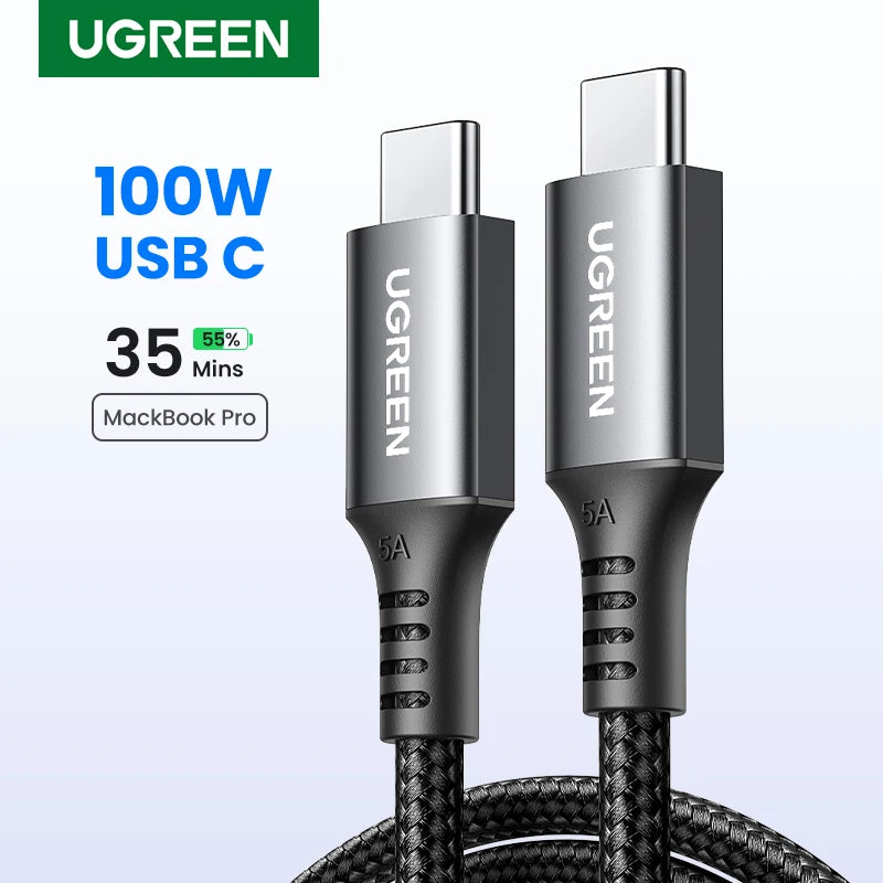 Cabo USB tipo C para USB tipo C UGREEN