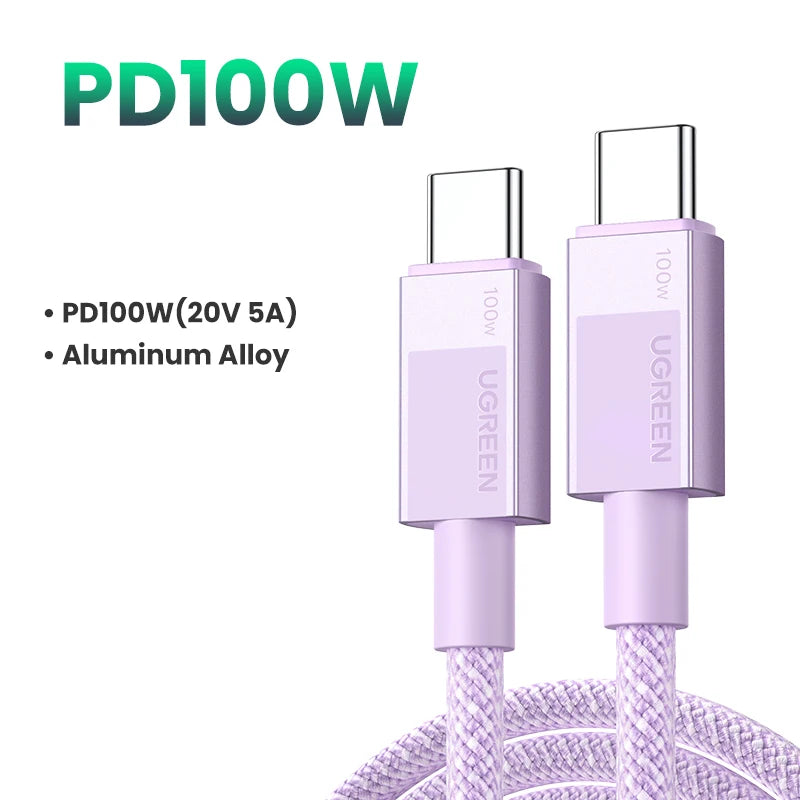 Cabo USB tipo C para USB tipo C UGREEN