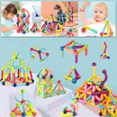 Brinquedo blocos de construção magnéticos | 68 peças