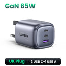 Carregador Rápido UGREEN GaN 65W