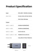 Carregador Rápido UGREEN GaN 65W