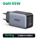 Carregador Rápido UGREEN GaN 65W