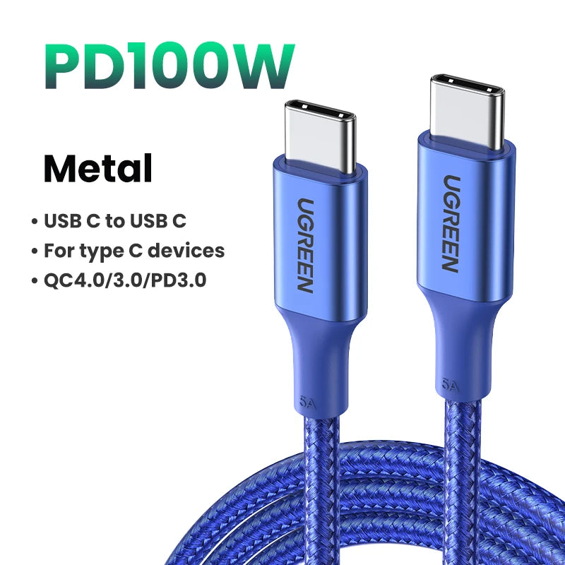 Cabo USB tipo C para USB tipo C UGREEN