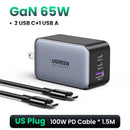 Carregador Rápido UGREEN GaN 65W