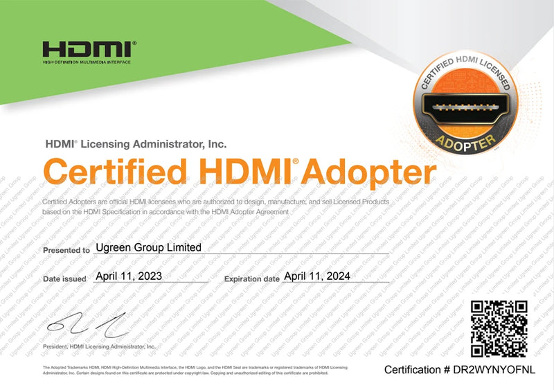 Cabo HDMI 2.1 UGREEN 8K – Imagem e Som em Outro Nível